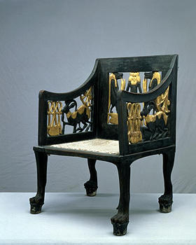 Chair from tomb of Yuya and Tuya