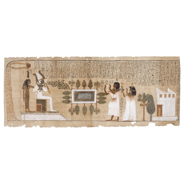Papyrus from the Book of the Dead of Nakht