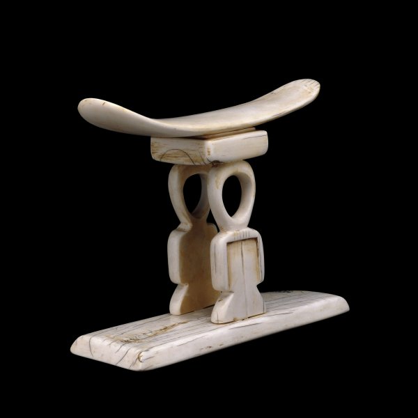 Ivory headrest