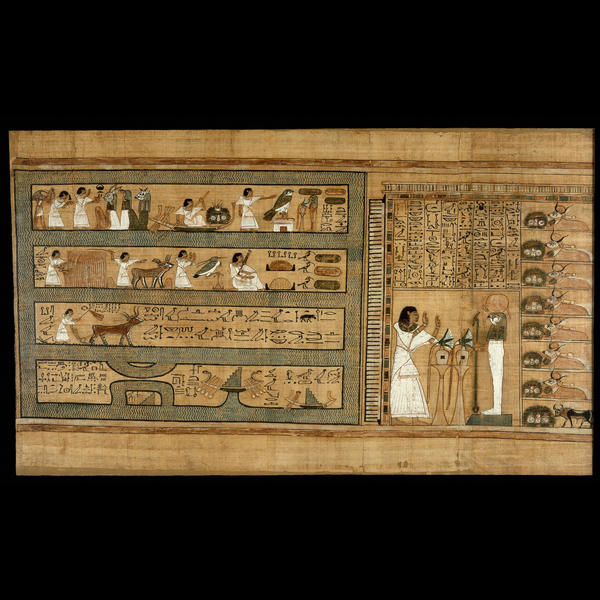 Papyrus from the Book of the Dead of Any